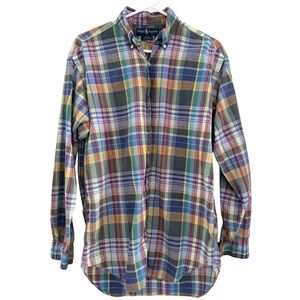 Ralph Lauren Multicolor Plaid Button-Down Shirt Men’s